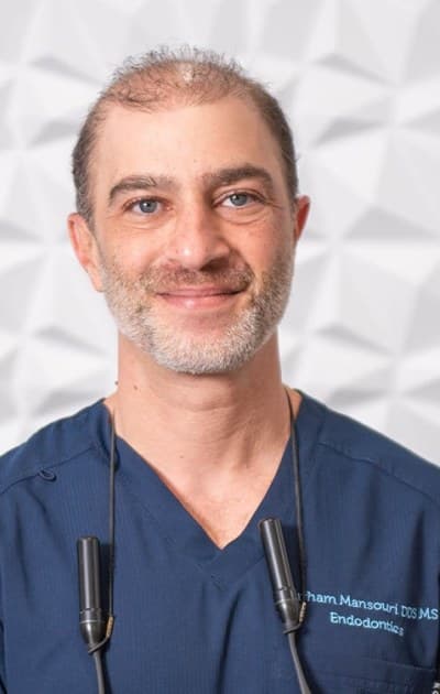 Dr. Parham Mansouri, DDS, MS, endodontist at 360 Dental